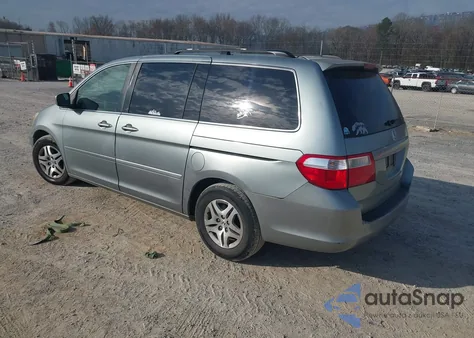 2005 Honda Odyssey Ex-L z USA, uszkodzony, nr VIN 5FNRL38745B063130